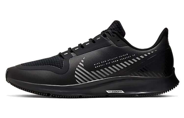 

Кроссовки унисекс Nike Air Zoom Pegasus 36 Shield черный серебристый