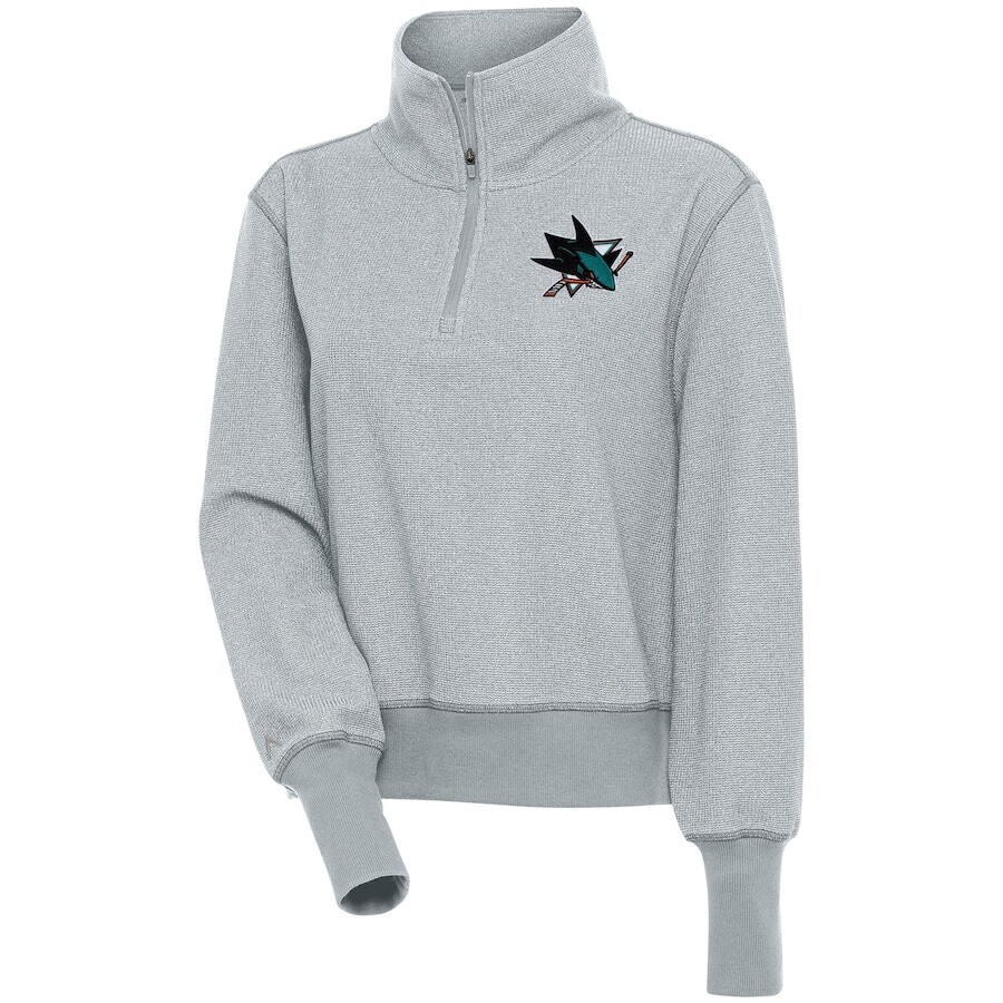 

Толстовка Antigua San Jose Sharks, серый