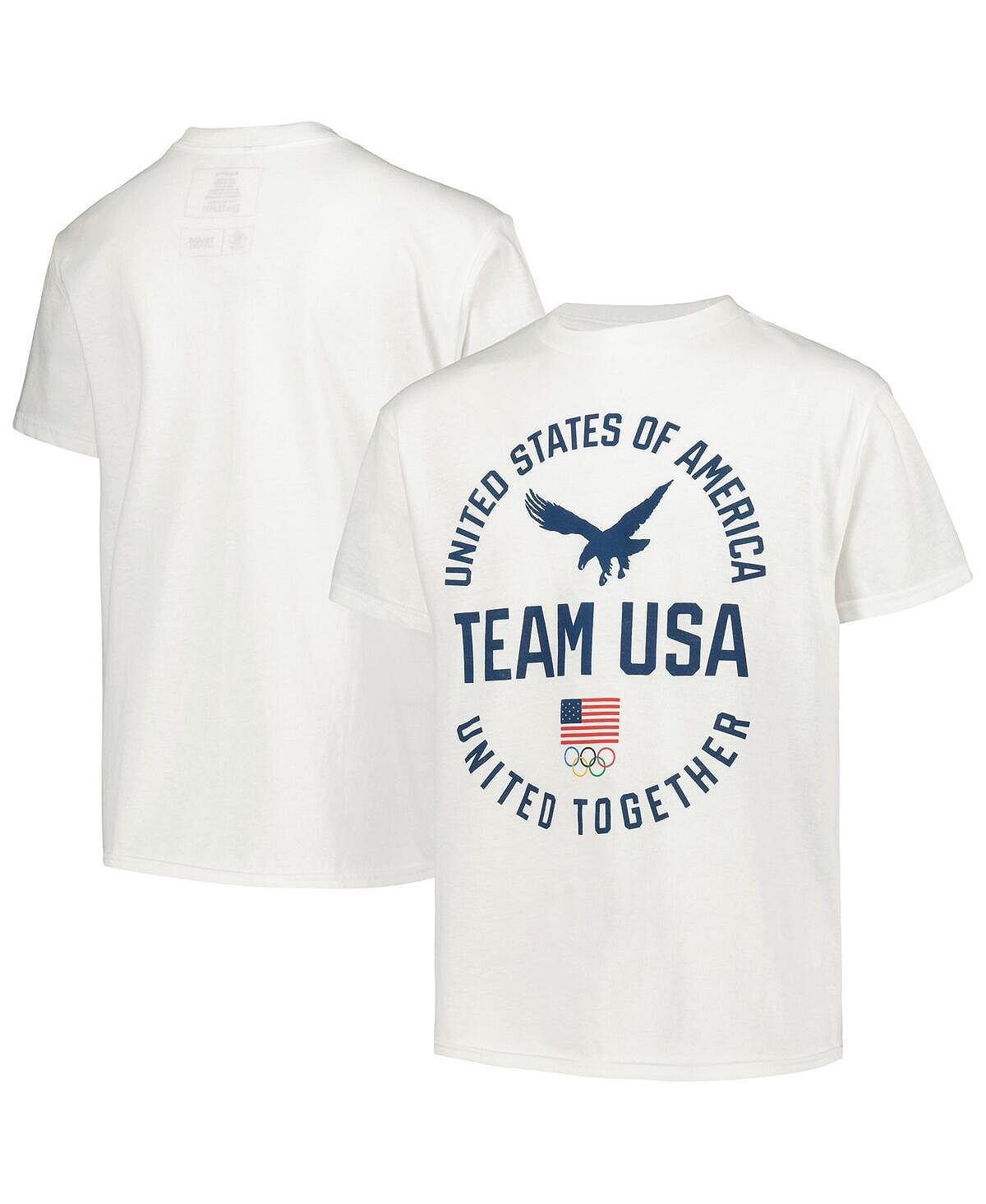 

Футболка Big Boys White Team USA Eagle United Outerstuff