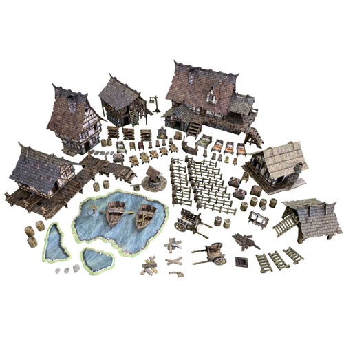 

Аксессуары Battle Systems Battle Systems Terrain: Fantasy Village Core Set