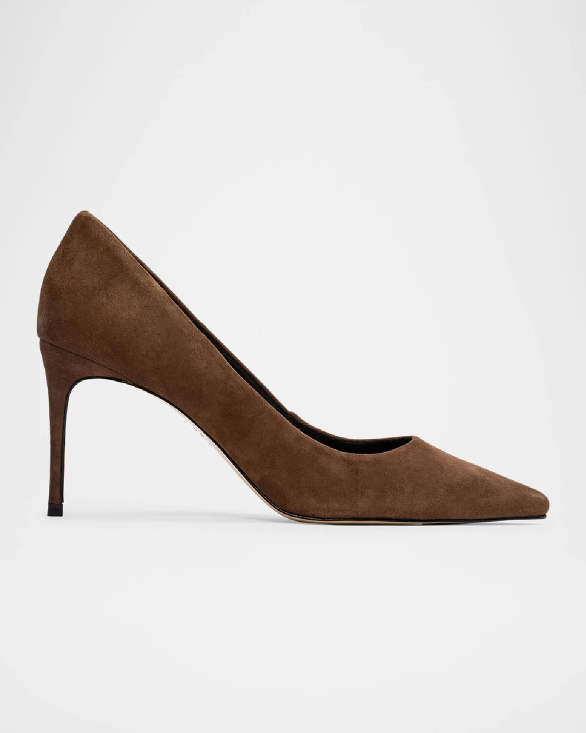 

Классические замшевые туфли Amaya Black Suede Studio, цвет Brown Kid Suede