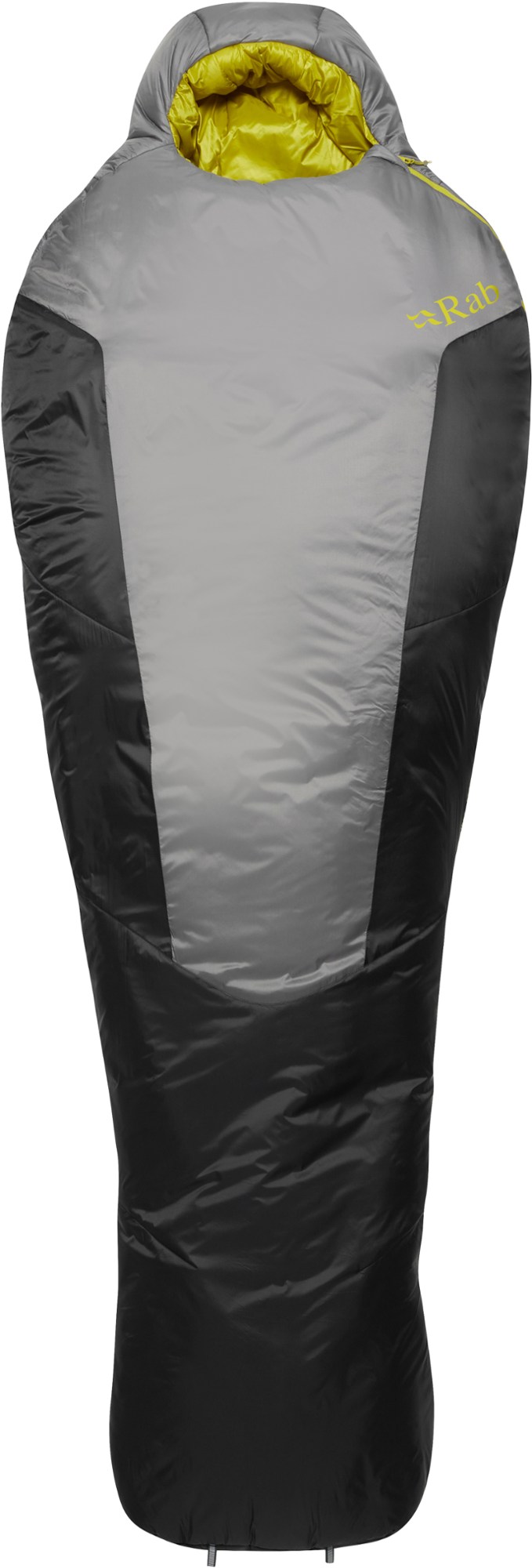 цена Спальный мешок Solar Ultra 2 - мужской Rab, серый