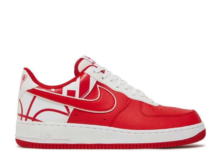 

Кроссовки Nike AIR FORCE 1 LOW 'LOGO PACK', красный
