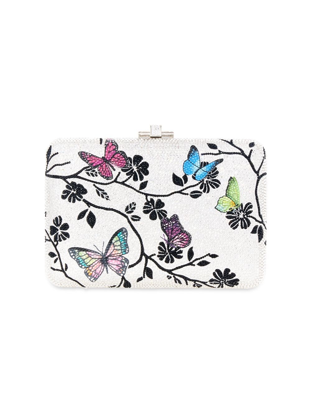 

Цепочка-клатч Crystal Butterfly Judith Leiber Couture, серебряный