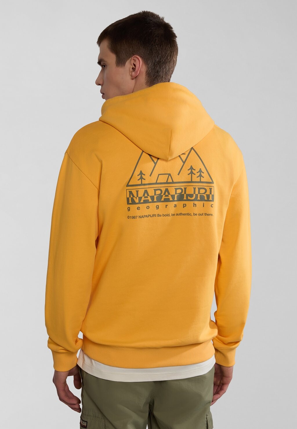 

Толстовка FABER UNISEX Napapijri, желтый