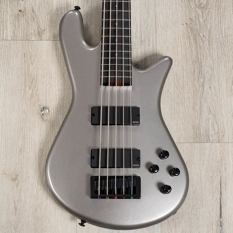 цена Басс гитара Spector NS Ethos 5 HP 5-String Bass, Ebony Fretboard, EMG 40DC, Gunmetal Gloss