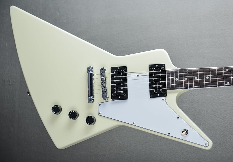 Электрогитара Gibson USA 70's Explorer - Classic White vereshchagin 70s