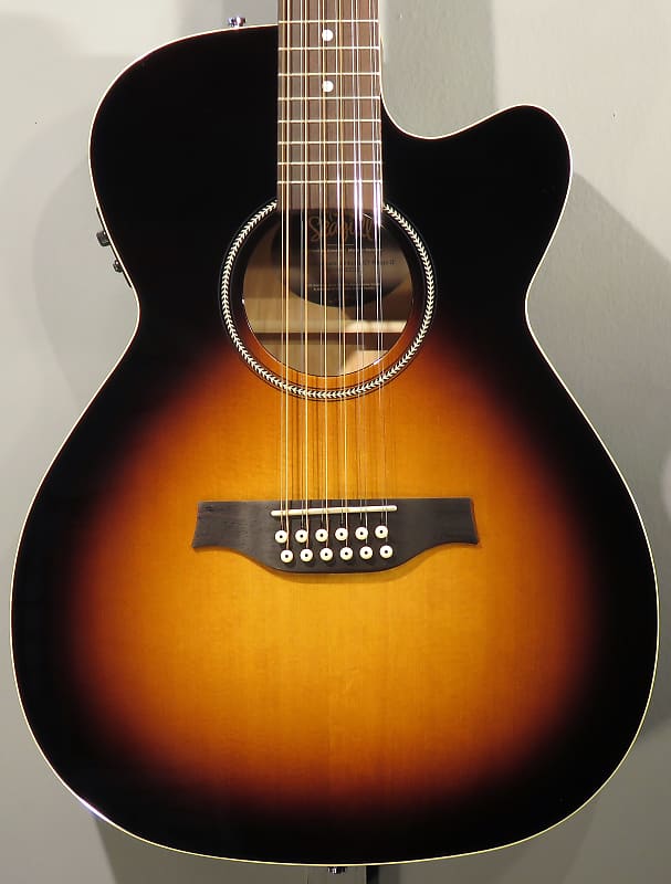 Акустическая гитара Seagull S12 CH CW Spruce Sunburst GT Presys II 2022 Sunburst