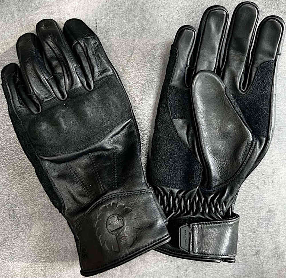 Мотоциклетные перчатки Clinch Belstaff, черный цена и фото