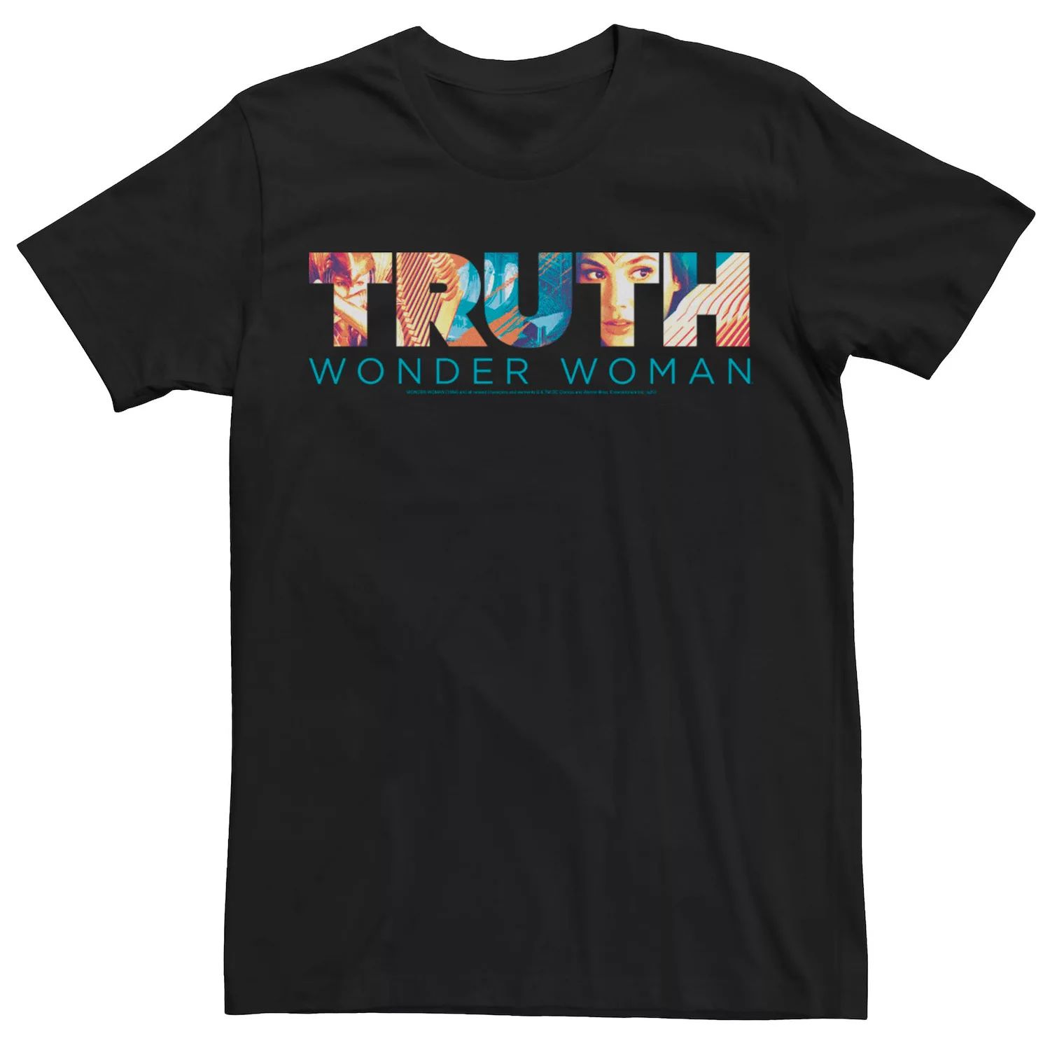 Мужская футболка Wonder Woman Truth с текстовым наполнением DC Comics