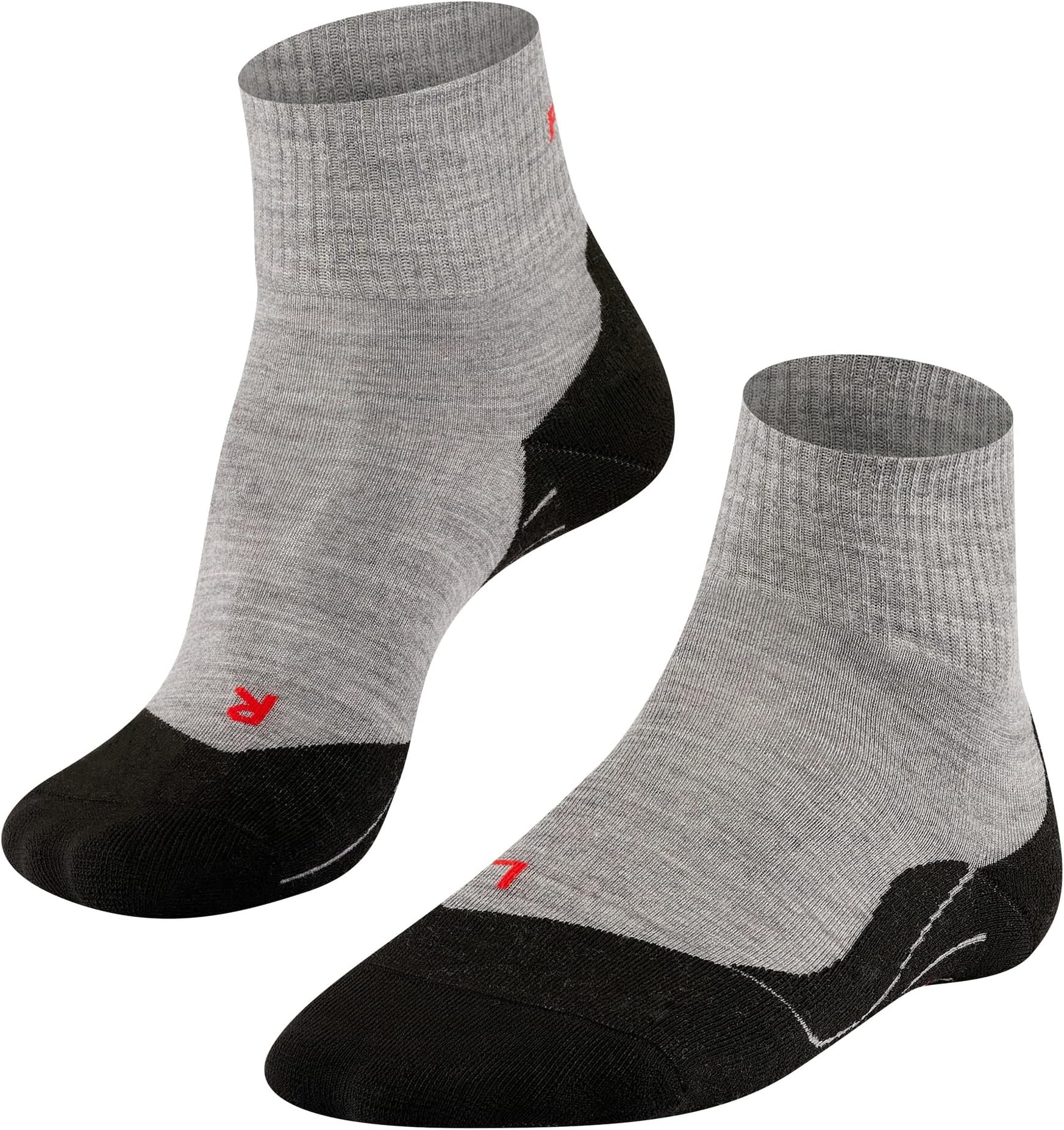 Короткие походные носки TK5 Wander Falke, цвет Grey (Light Grey 3403) цена и фото