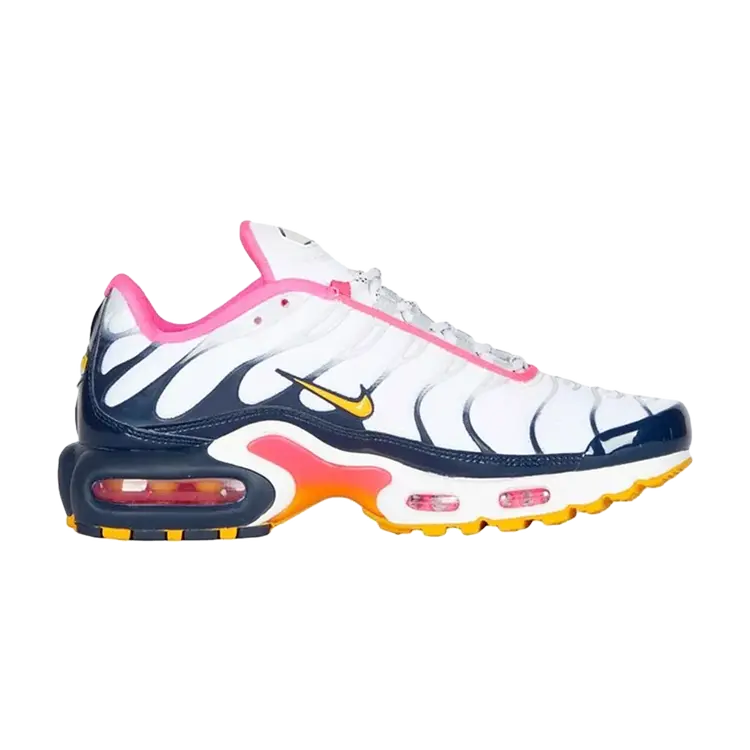 

Кроссовки Nike Wmns Air Max Plus Premium 'Pink Navy', белый