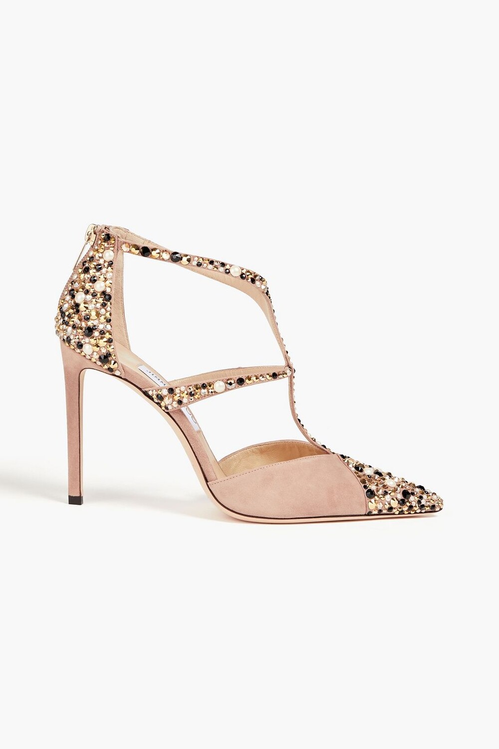 

Туфли Saoni 100 с декором JIMMY CHOO, румян