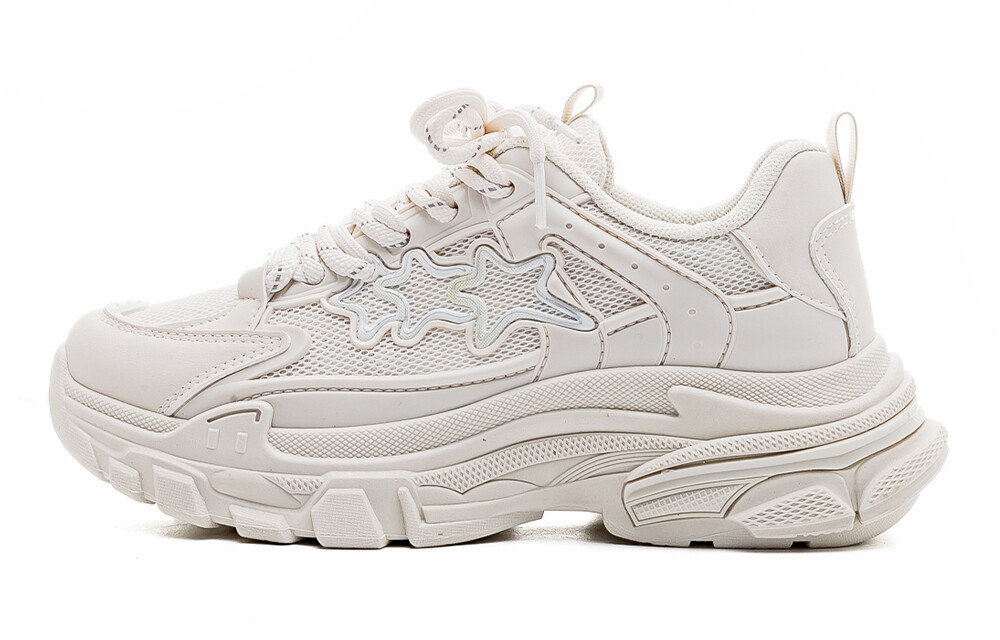 

Кроссовки RENBEN Chunky Sneakers Women's Low-top, бежевый
