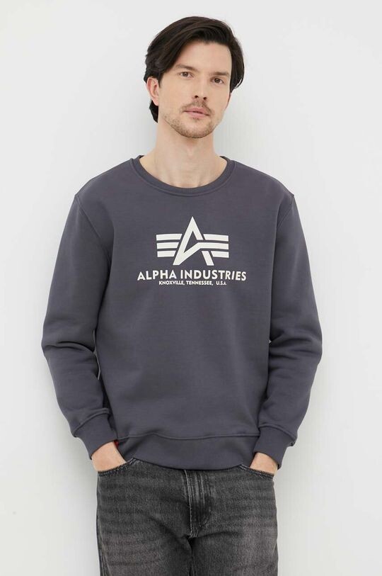 

Толстовка Alpha Industries, серый