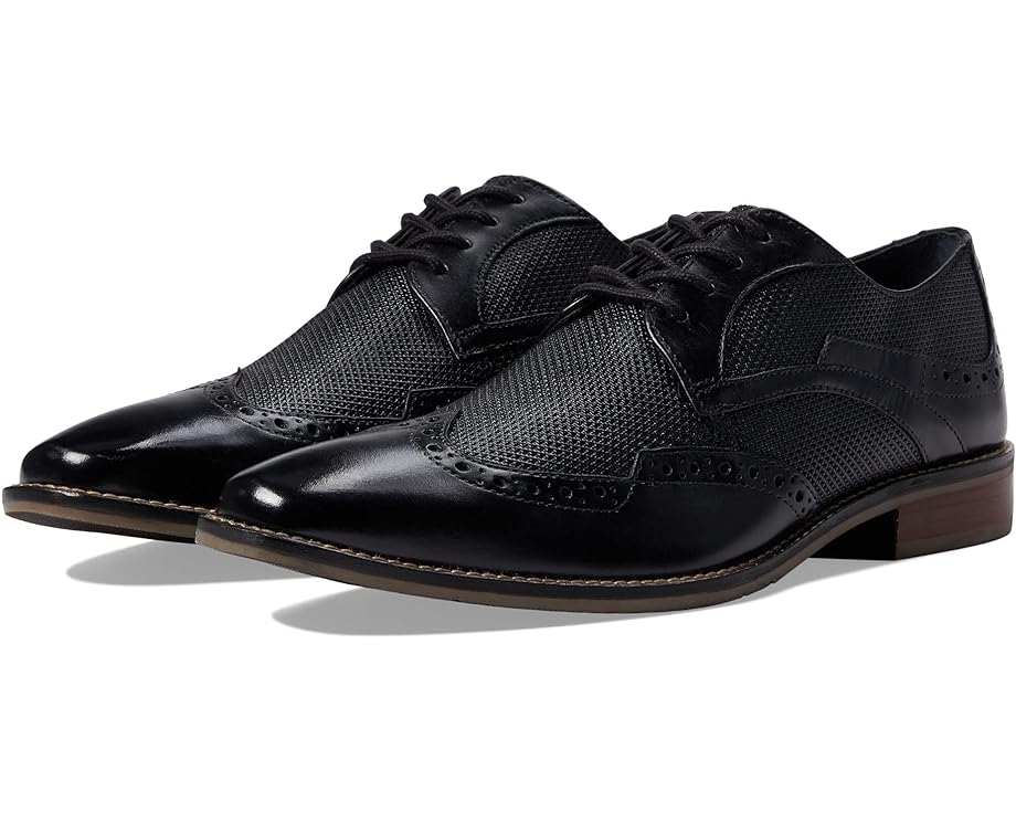 

Оксфорды Stacy Adams Joss Wing Tip Oxford, черный