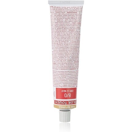 

Color Touch Pure Naturals 60 мл 8/0 Светлый блондин, Wella