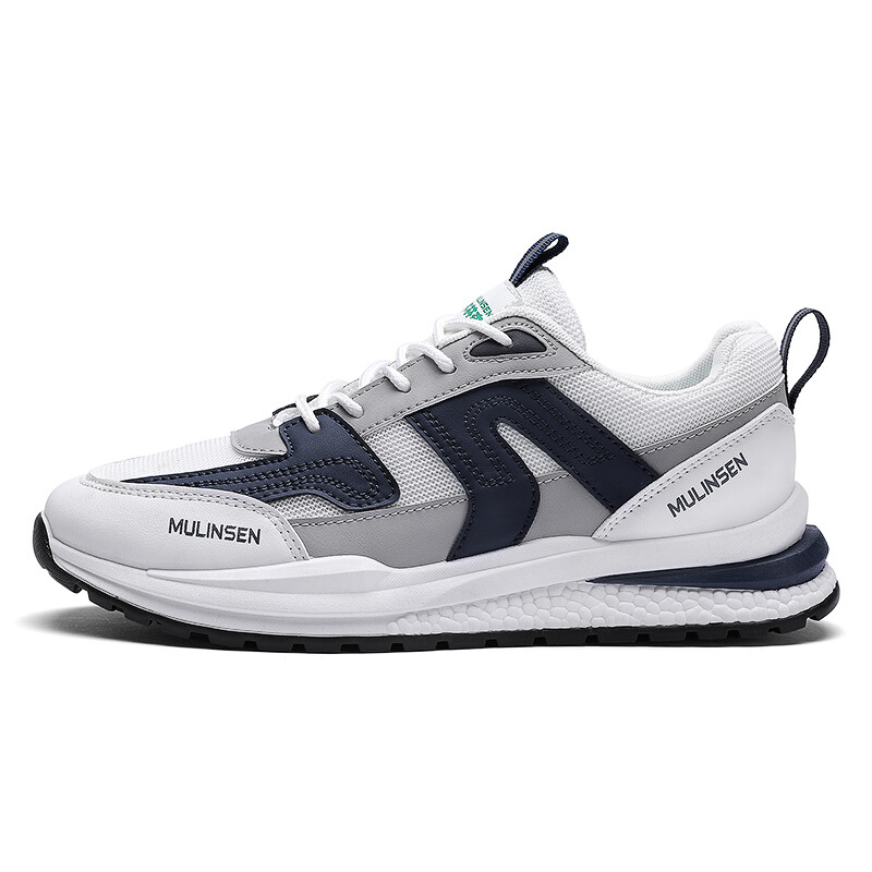 

Кроссовки мужские Lifestyle Shoes Men Low-Top Mulinsen, синий