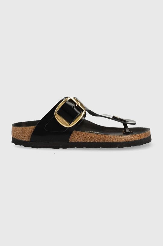 

Кожаные шлепанцы Gizeh Birkenstock, черный