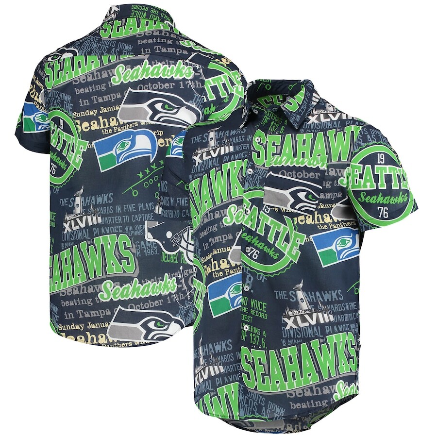

Рубашка FOCO Seattle Seahawks, нави
