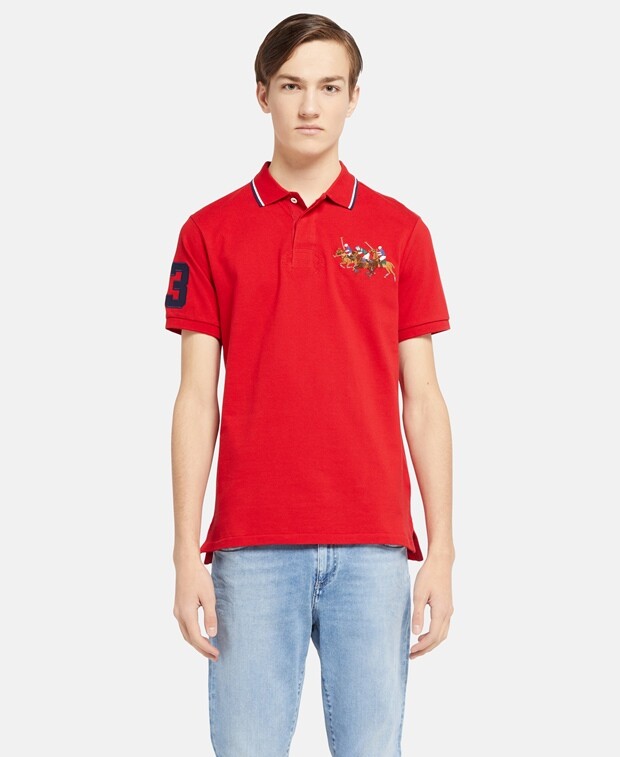

Гольф-поло Polo Ralph Lauren, красный