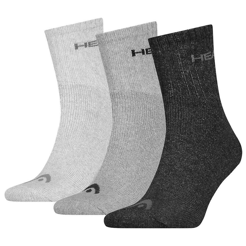 

Носки Head Short Crew Unisex 3 шт, серый