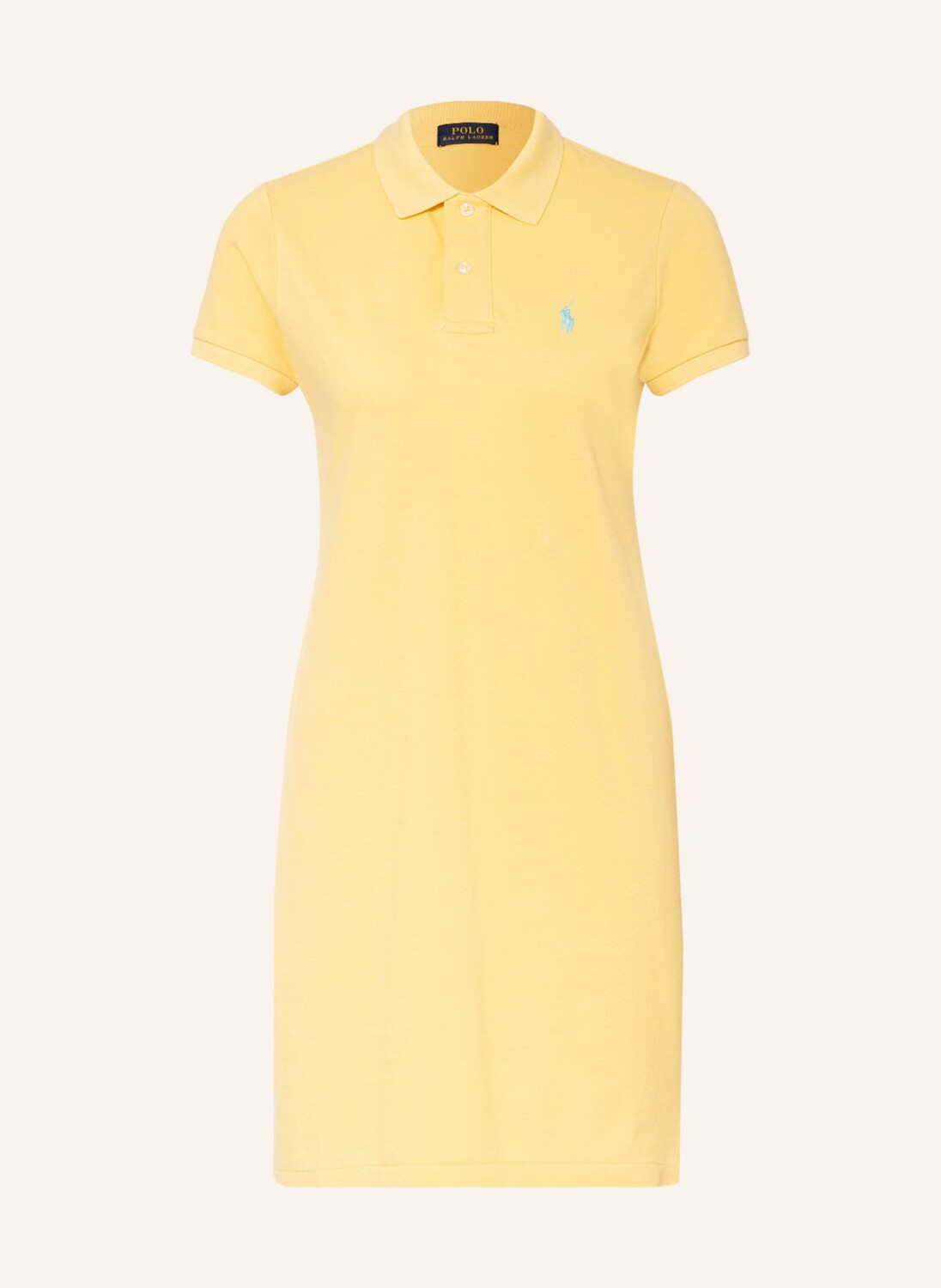 

Платье POLO RALPH LAUREN Piqué-Polo, желтый