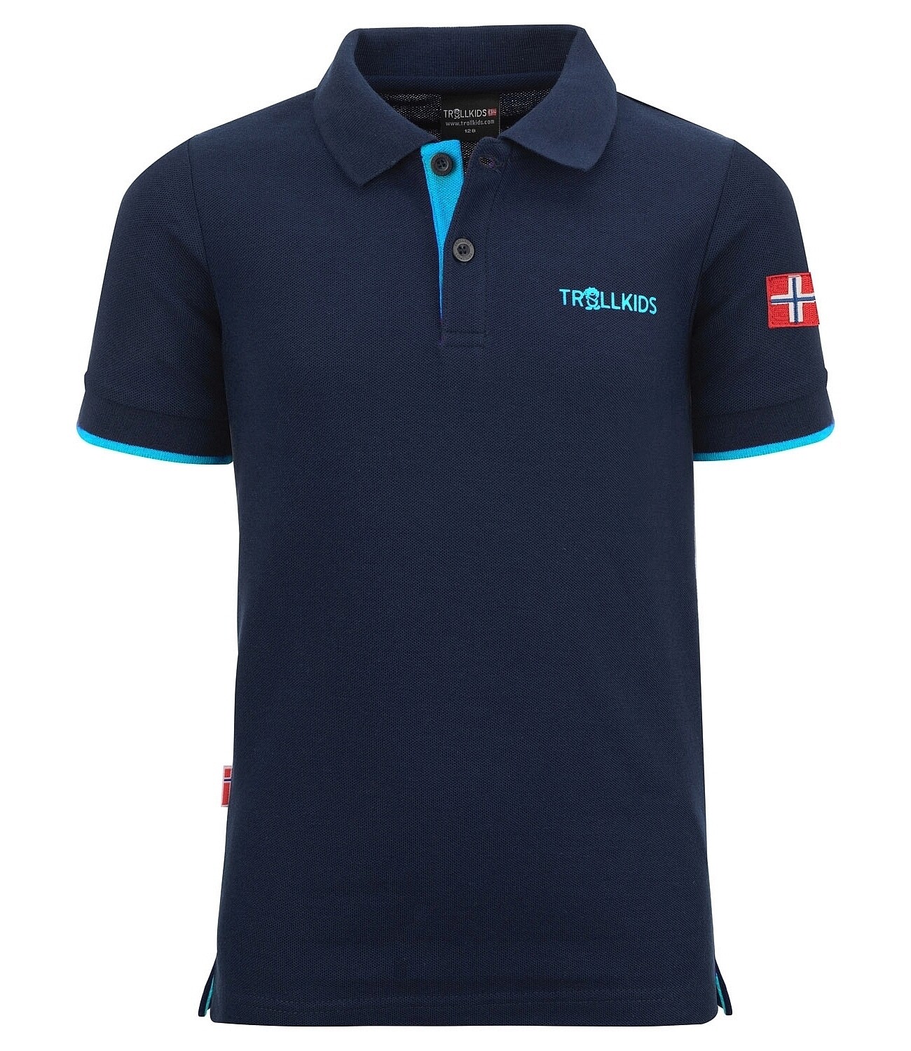 

Толстовка Trollkids Poloshirt Bergen XT, цвет Marineblau/Mittelblau