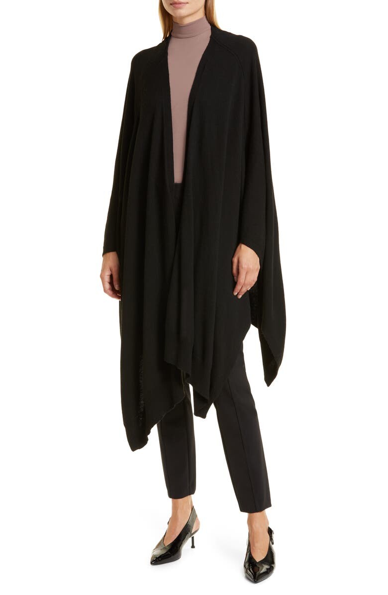 

Кардиган с завязками на талии DONNA KARAN NEW YORK, черный