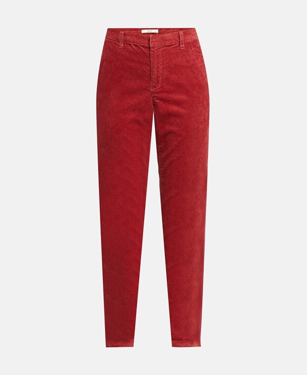 

Вельветовые брюки Esprit, темно-красный