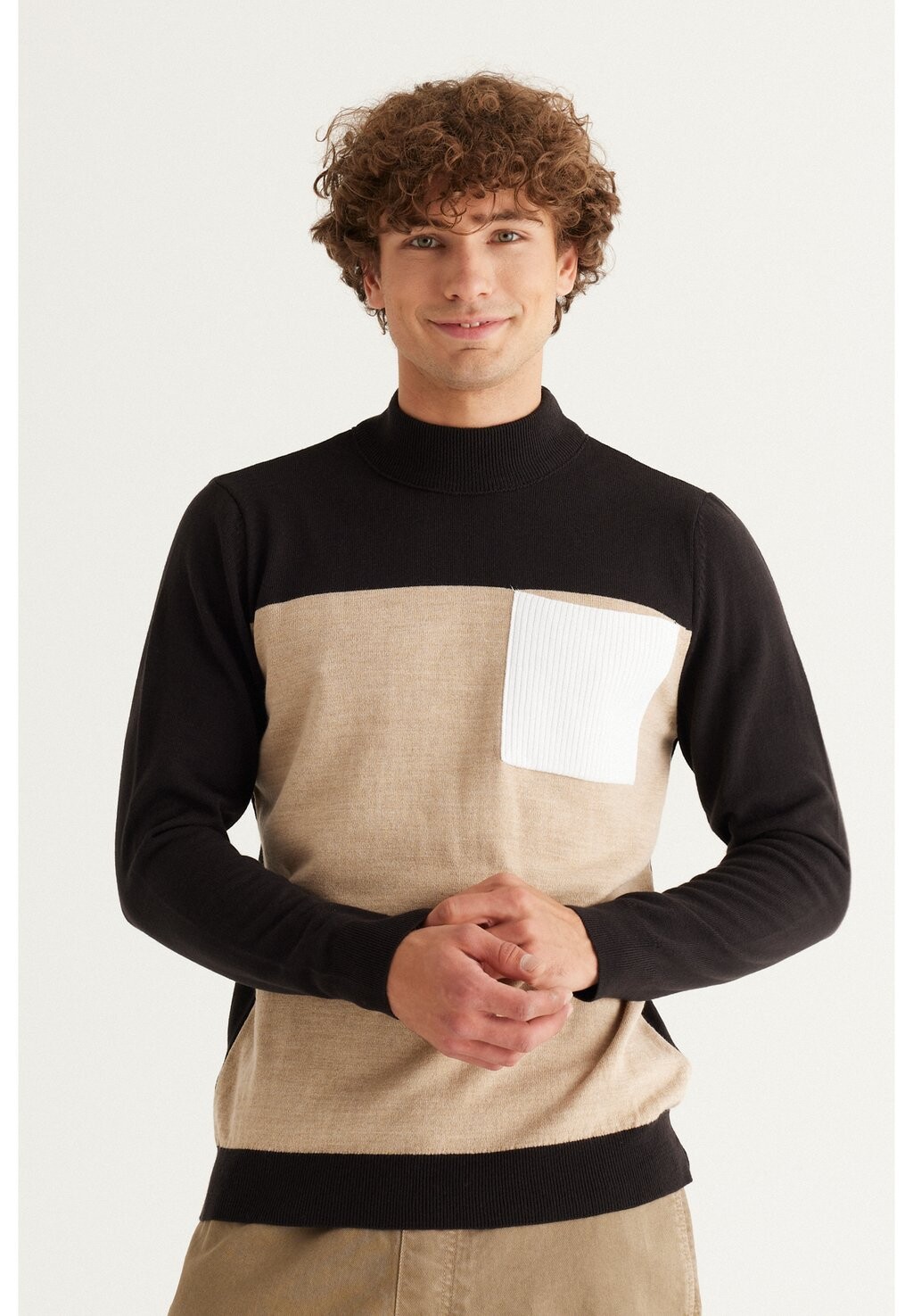 

Свитер Standard Fit Mock Turtlenece AC&CO / ALTINYILDIZ CLASSICS