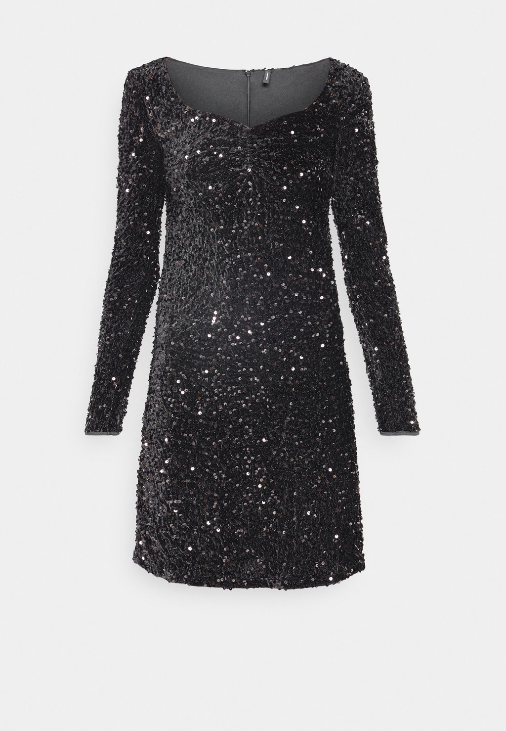 Элегантное платье Vmziggy Short Sequin Dress Vero Moda, черный