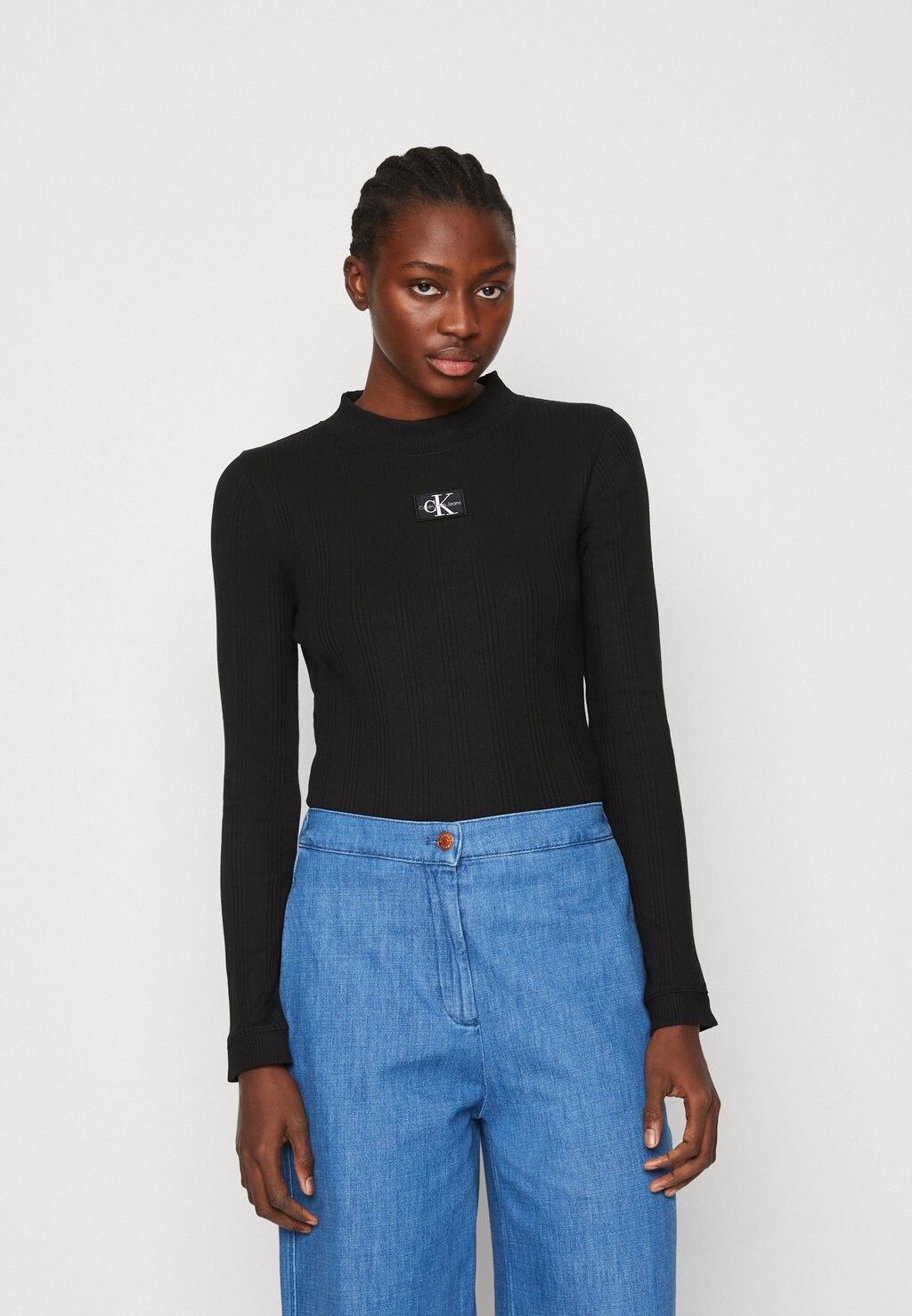 

Рубашка с длинным рукавом Calvin Klein Jeans, черный