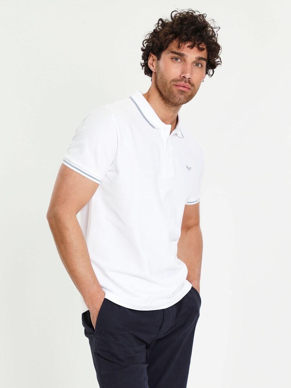 

Футболка Threadbare THB Polo, белый