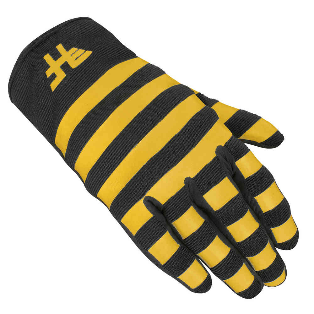 Перчатки St.Quentin для мотокросса HolyFreedom, черный желтый