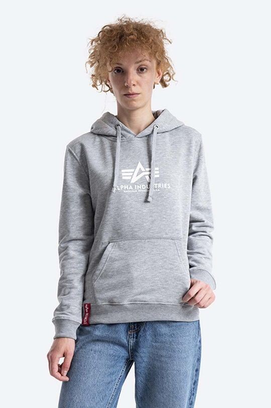 

Толстовка Alpha Industries, серый