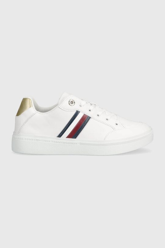 

Кожаные кроссовки КРОССОВКИ ELEVATED GLOBAL STRIPES Tommy Hilfiger, белый