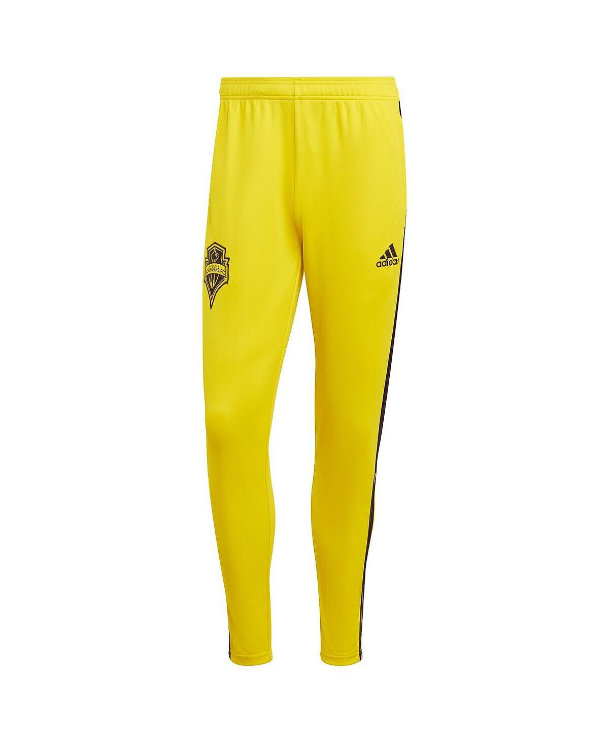 

Мужские желтые дорожные брюки Bruce Lee x Seattle Sounders FC adidas