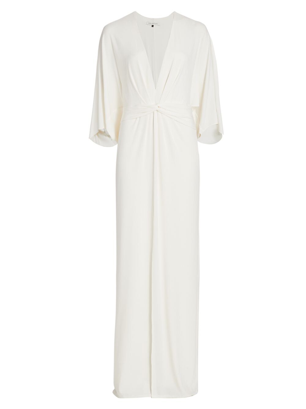 

платье с глубоким вырезом Halston