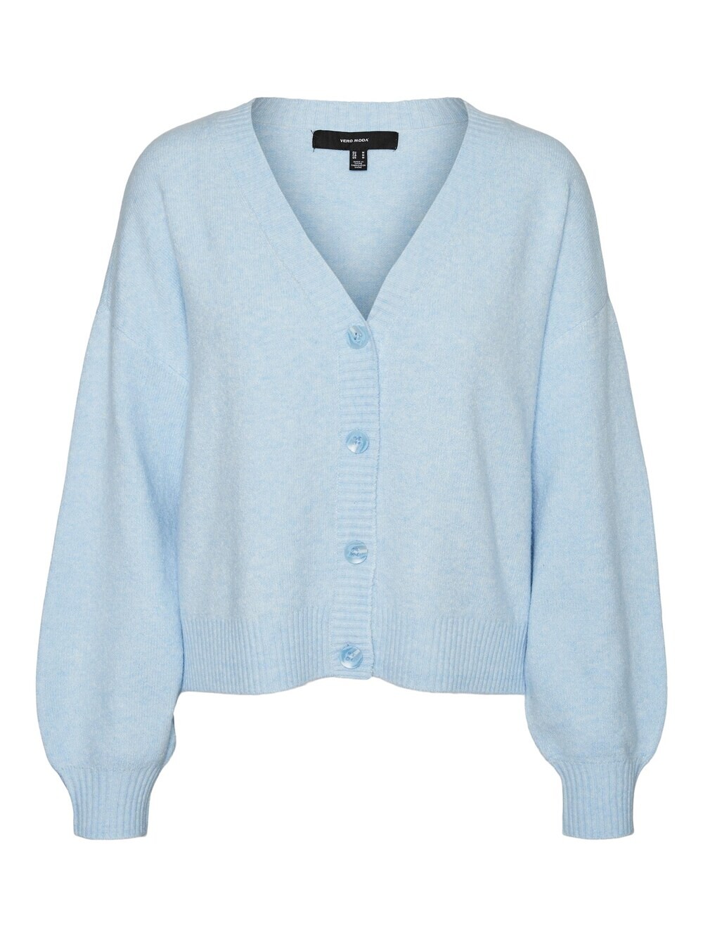 

Вязаный кардиган Vero Moda Doffy, светло-синий