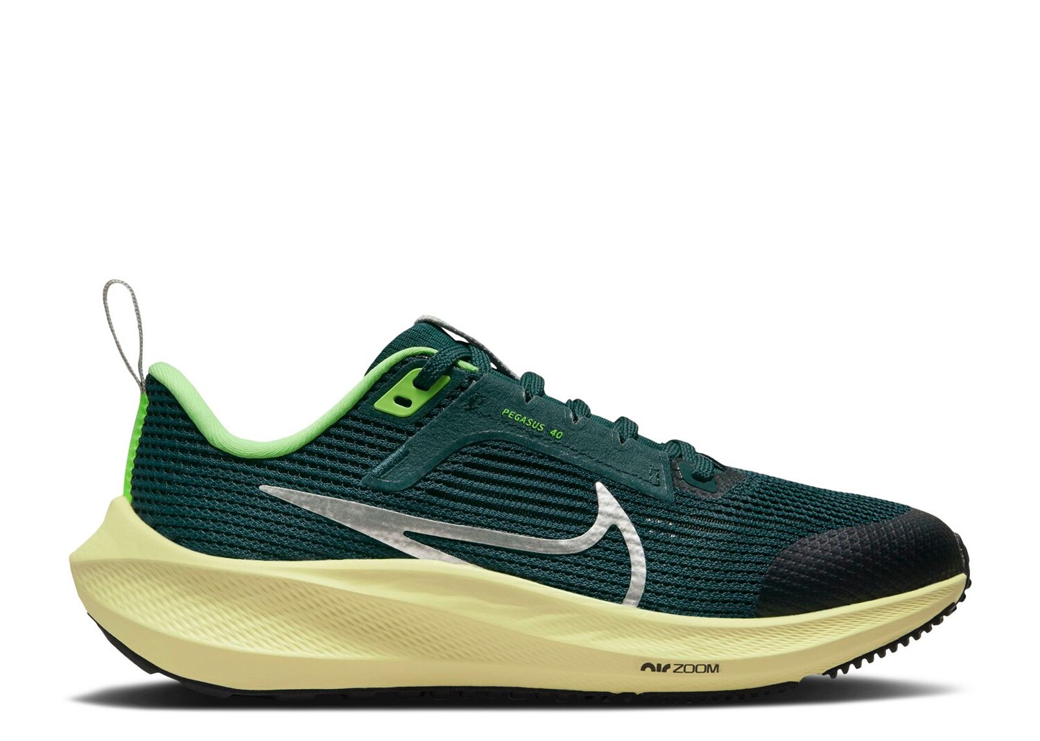 

Кроссовки Nike Air Zoom Pegasus 40 Gs 'Deep Jungle', зеленый