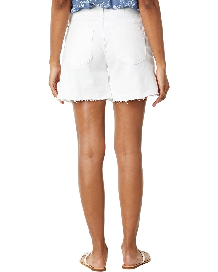 Шорты Lucky Brand Mid-Rise Ava Shorts in Bright White, ярко-белый