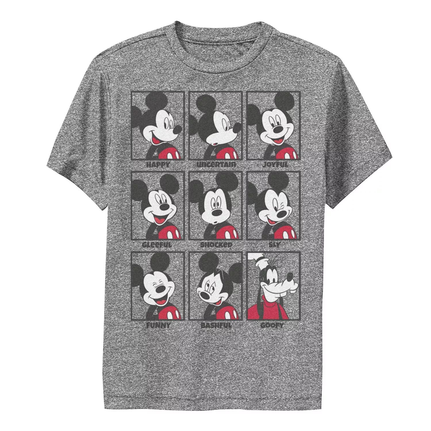 

Футболка Disney's Mickey Mouse для мальчиков 8–20 лет Emotions Goofy Smile Disney