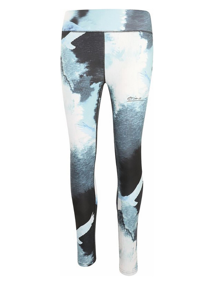 

Спортивные леггинсы erima Trainings Studio Line Sprit, цвет Grau/Türkis