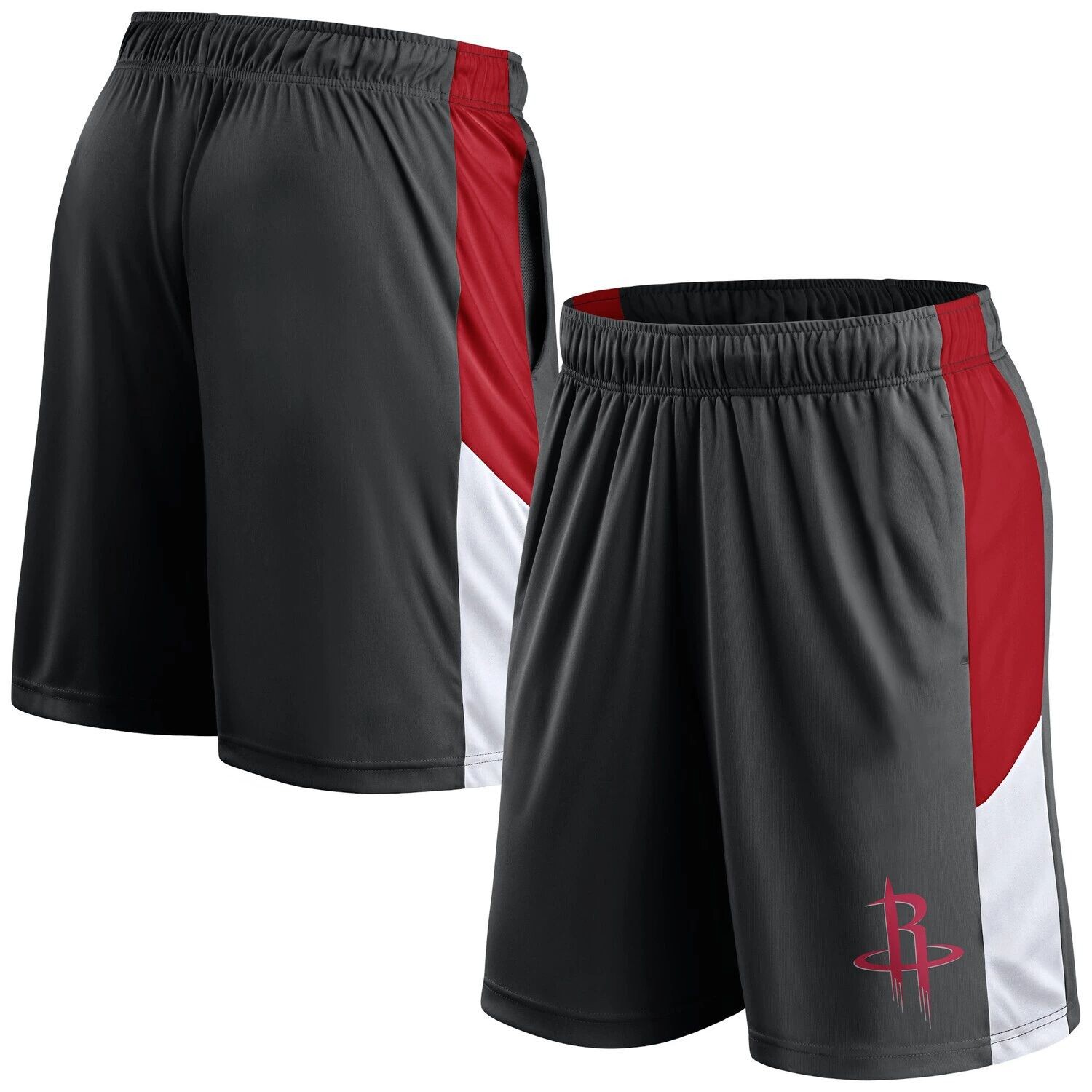 

Мужские черные фирменные шорты для тренировок Houston Rockets Fanatics