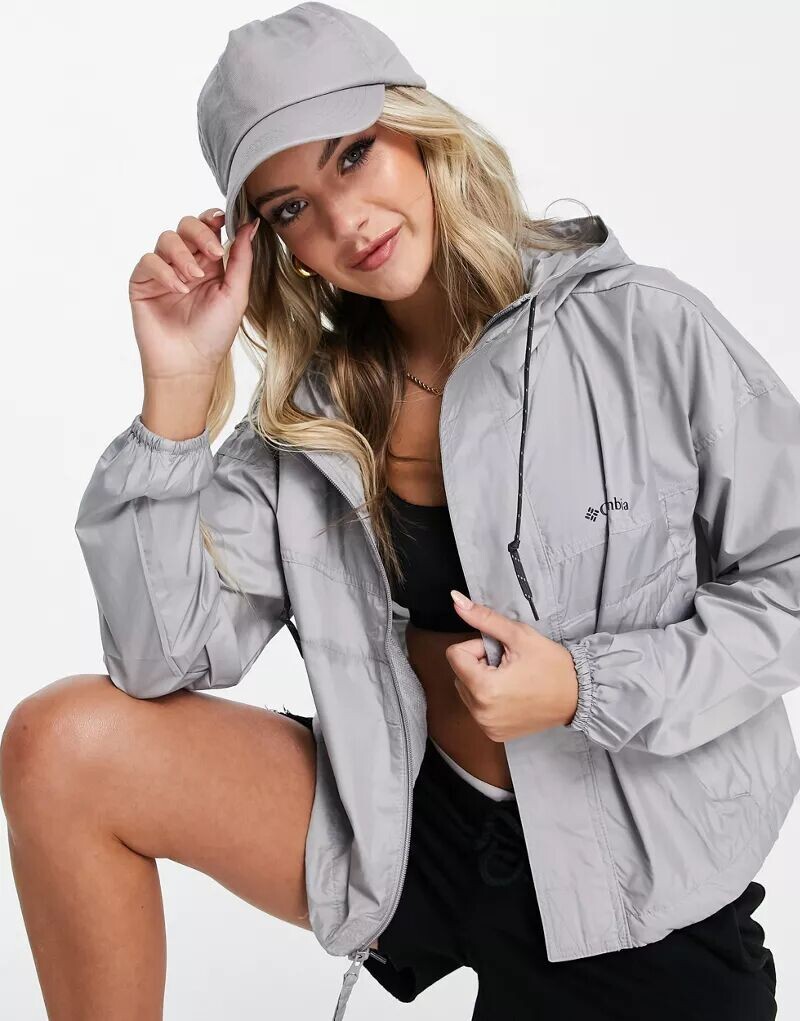 

Серая укороченная ветровка Columbia Flash Challenger эксклюзивно для ASOS