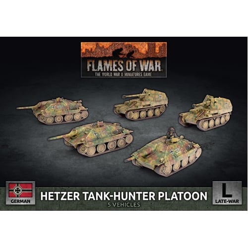 

Фигурки Hetzer Tank-Hunter Platoon (Plastic)