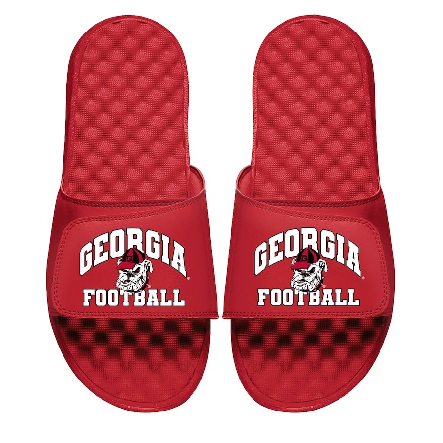 

Шлепанцы ISlide Georgia Bulldogs, красный