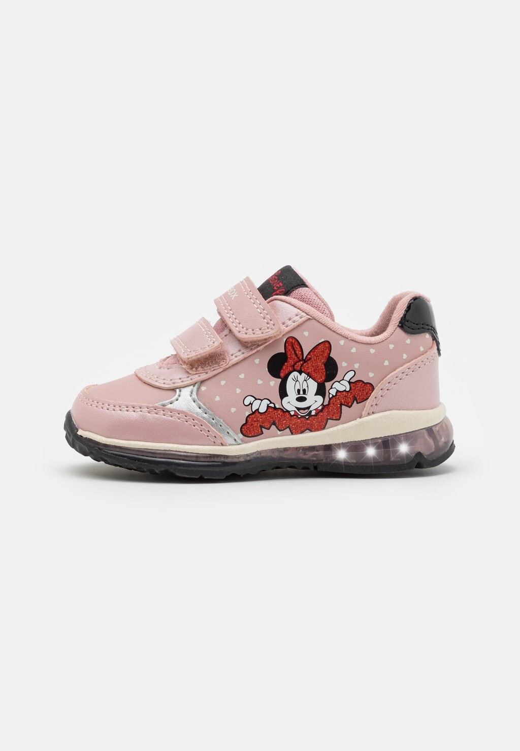 

Низкие кроссовки Disney Classic Minnie Mouse Todo Girl Light Up Geox, цвет old rose
