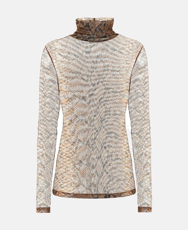 

Топ с длинными рукавами Dries Van Noten, кэмел